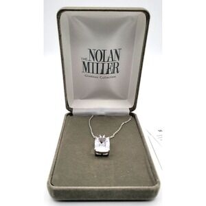 NOLAN MILLER‎ GLAMOUR COLLECTION MARIE CUT PENDANT NECKLACE NEW OLD STOCK